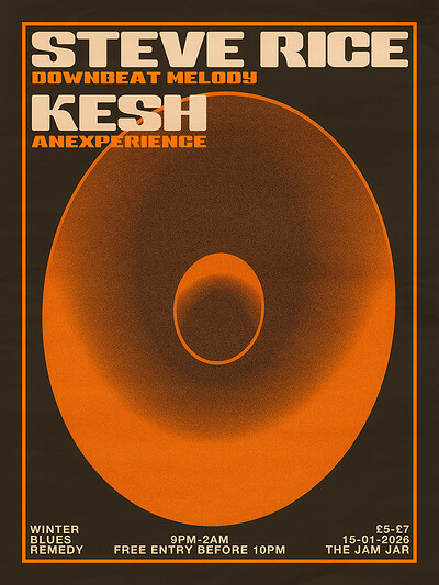 The Winter Blues Remedy w/ Kesh & Steve Rice at The Jam Jar