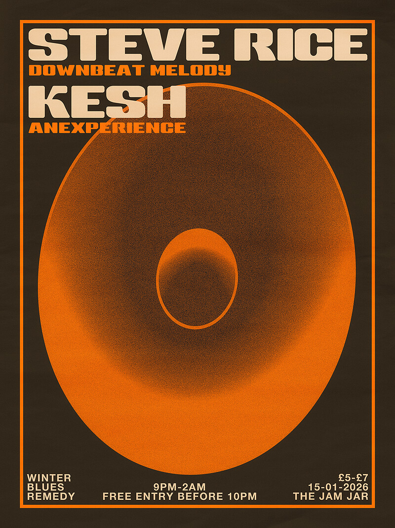 The Winter Blues Remedy w/ Kesh & Steve Rice at The Jam Jar