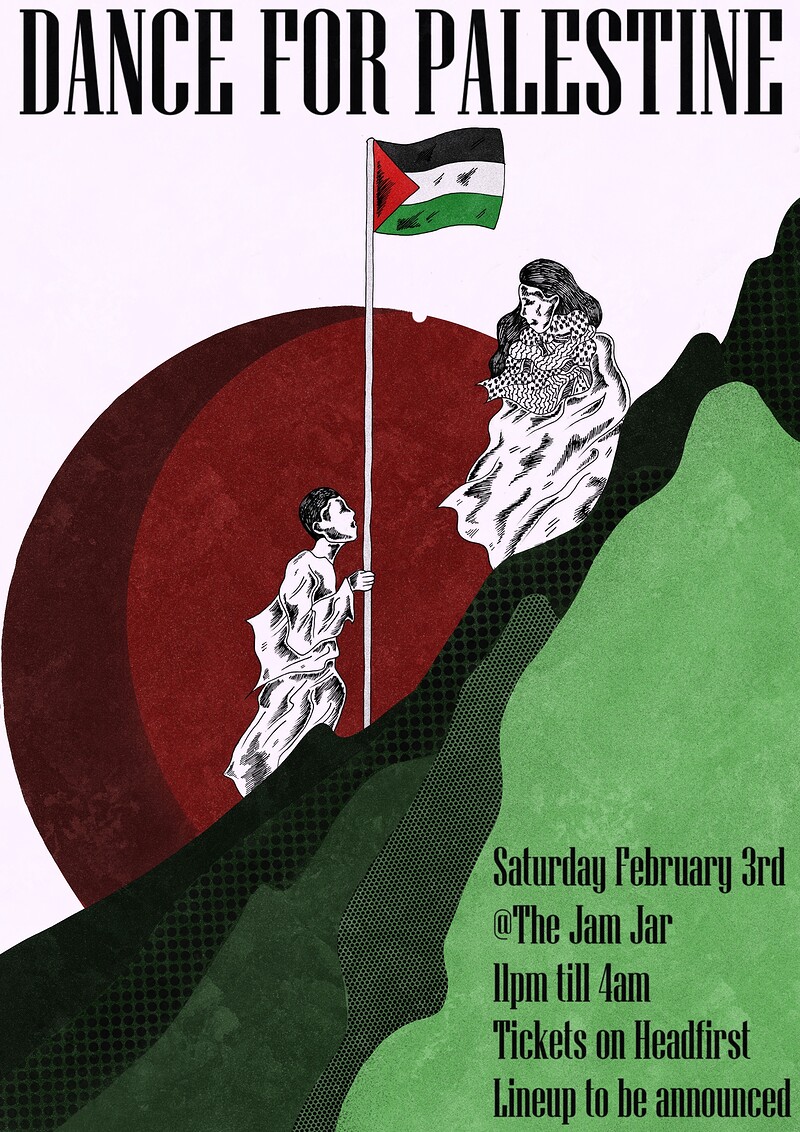 UDAYA fundraiser for PALESTINE at The Jam Jar