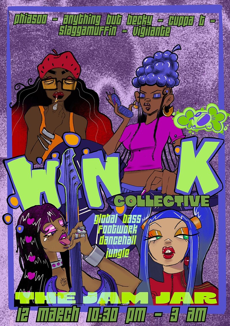Wink Collective w/ Phia500 at The Jam Jar