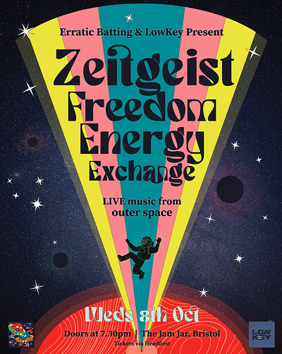 Zeitgeist Freedom Energy Exchange at The Jam Jar