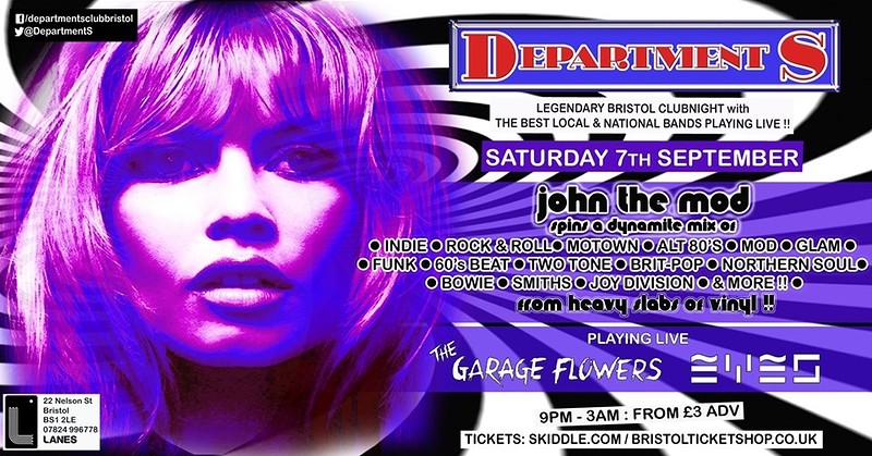 ✰ Department S Club Night  ✰ John The Mod ✰ at The Lanes