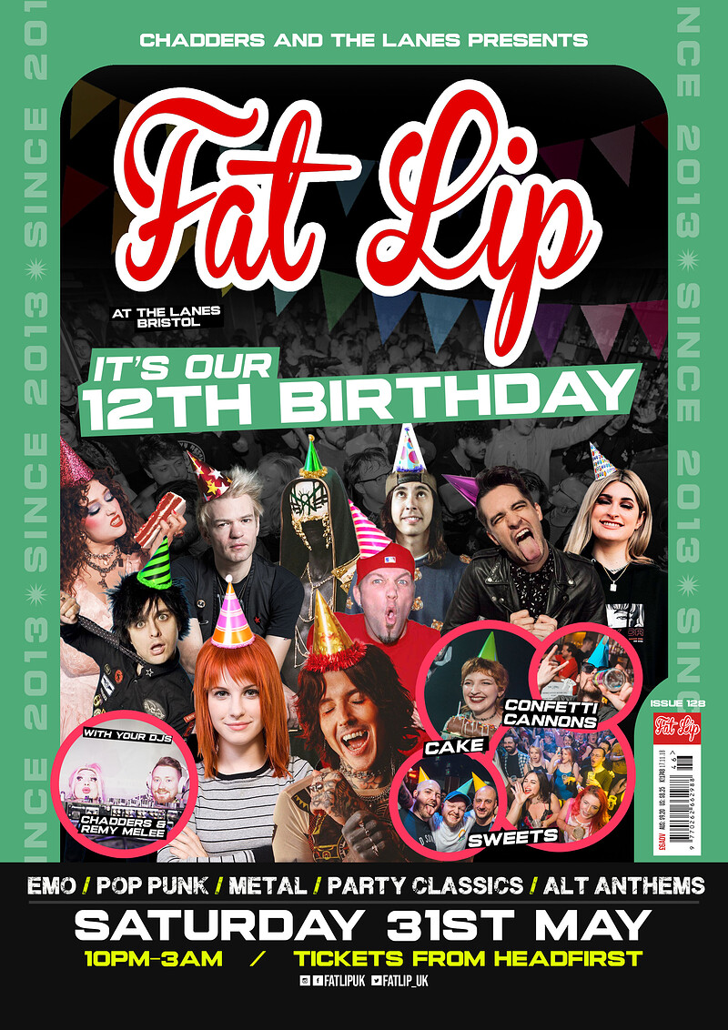 ★ FAT LIP ★ 12th Birthday Party at The Lanes