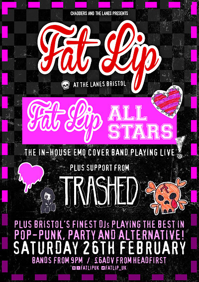 ★ FAT LIP ★ ft. Fat Lip All Stars Band at The Lanes