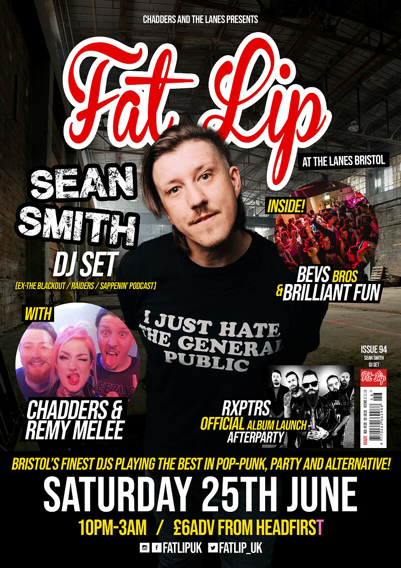 ★ FAT LIP ★ ft. Sean Smith DJ Set at The Lanes