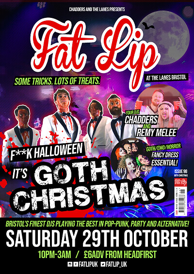 ★ FAT LIP ★ Goth Christmas at The Lanes