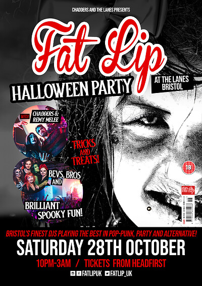 ★ FAT LIP ★ Halloween Party at The Lanes