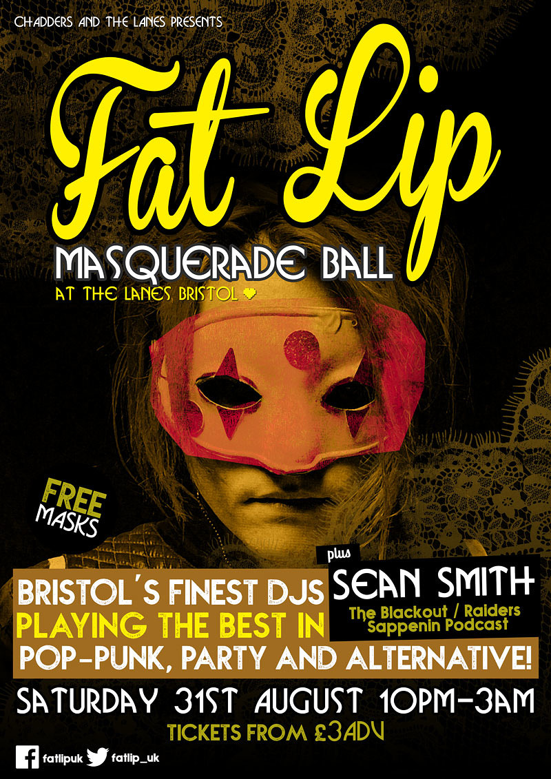 ★ FAT LIP ★ Masquerade Ball at The Lanes