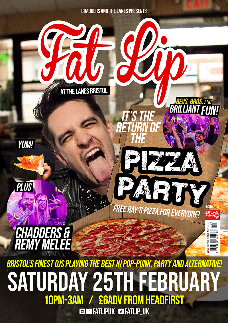 ★ FAT LIP ★ Pizza Party at The Lanes