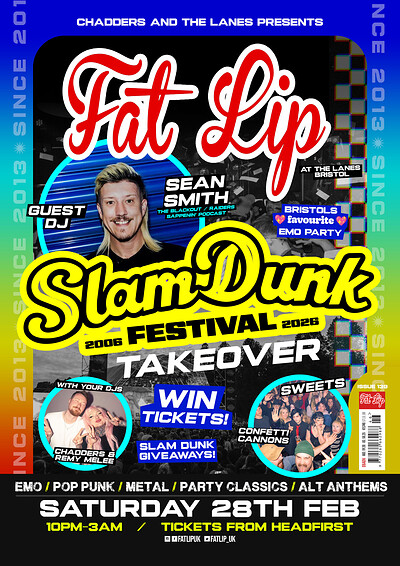 ★ FAT LIP ★ Slam Dunk Festival Takeover ft. Sean Smith DJ set at The Lanes