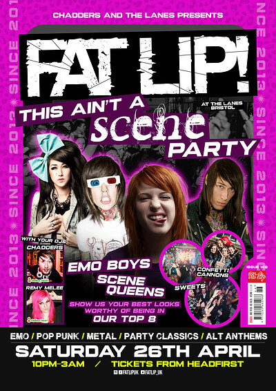 ★ FAT LIP ★ This Ain't A SCENE Party at The Lanes