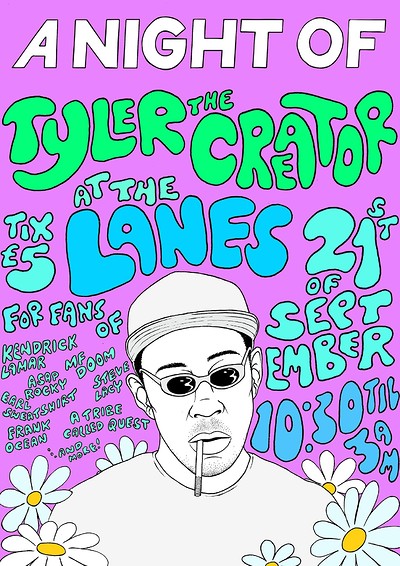 A Night Of: Tyler The Creator at The Lanes