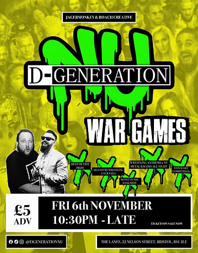 D-Generation Nu: War Games at The Lanes