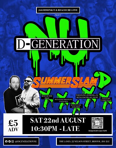 DGeneration Nu : SummerSlam'd at The Lanes