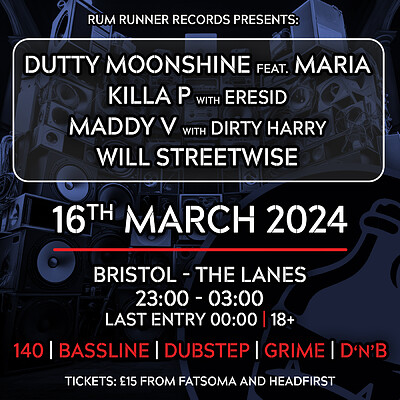 Dutty Moonshine & Friends at The Lanes