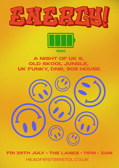 ENERGY : UK GARAGE ANTHEMS at The Lanes