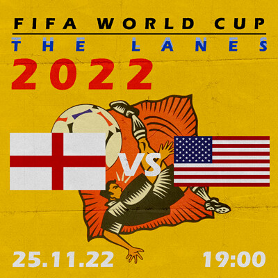 England vs USA World Cup 2022 at The Lanes