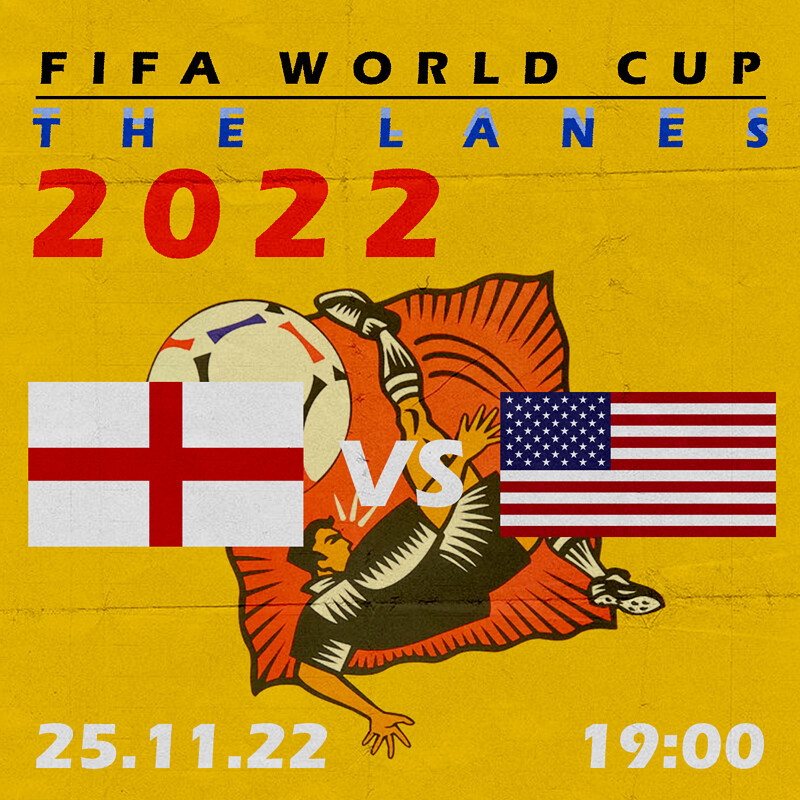England vs USA World Cup 2022 at The Lanes