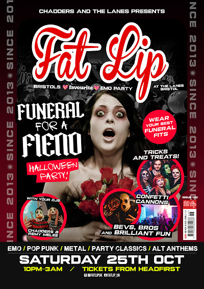 FAT LIP - Funeral For A FIEND Halloween Party at The Lanes
