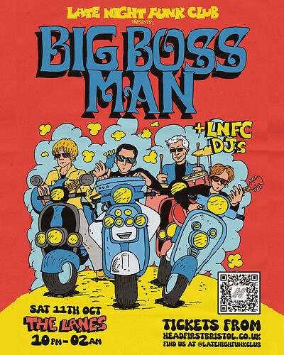 Late Night Funk Club: Big Boss Man + DJ Nick Bodywork at The Lanes