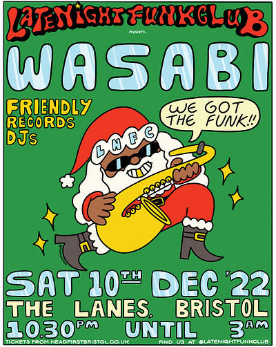 Late Night Funk Club: BrassMas Special at The Lanes