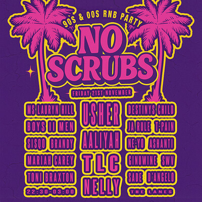 No Scrubs: 90s & 00s R&B Party at The Lanes