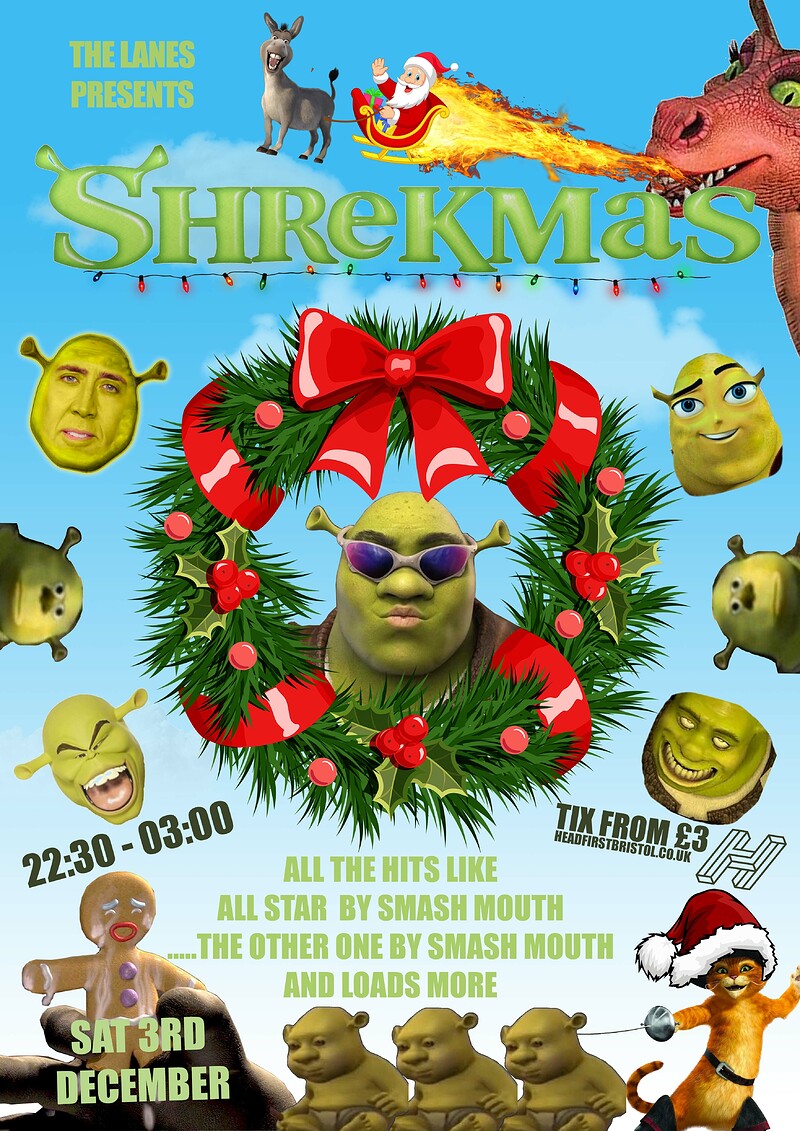 SHREKMAS at The Lanes