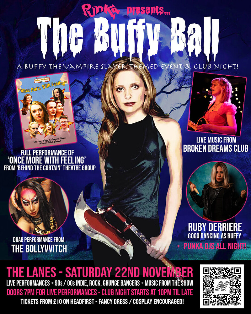 THE BUFFY BALL at The Lanes