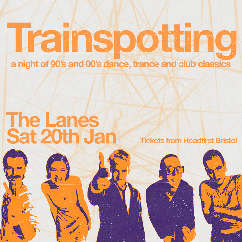 Trainspotting - A night of 90s & 00s dance at The Lanes