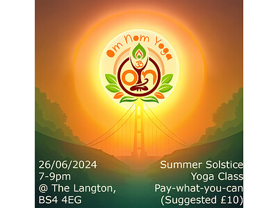 A Yoga Story: Summer Solstice at The Langton, Langton Ct Rd, Brislington, Bristol, BS4 4EG