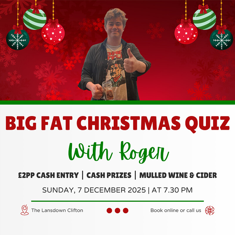 Big Fat Christmas Quiz at The Lansdown