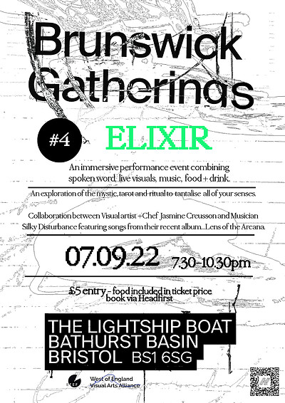 Brunswick Gatherings #4  - ELIXR at The Lightship Boat, Bathurst Basin, Bristol, BS1 6SG