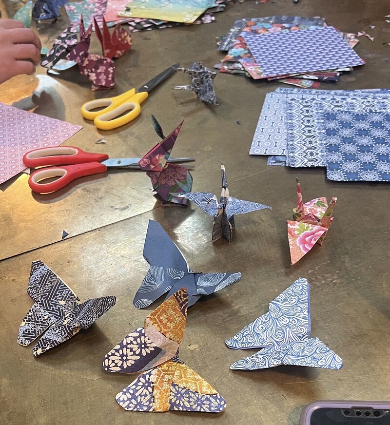 Origami Workshop at The Lost and Found in Clifton