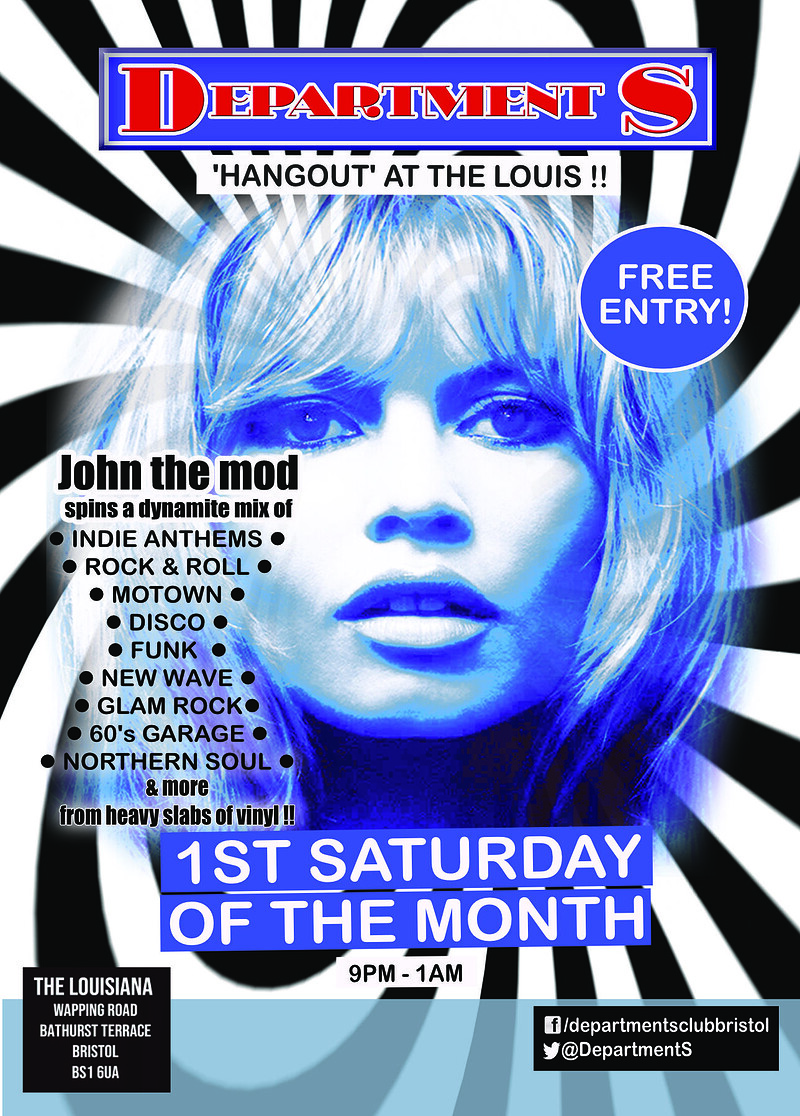 Department S Club Night with John The Mod at The Louisiana