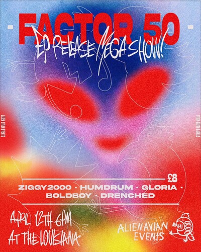 Factor 50 EP Release Mega Show at The Louisiana