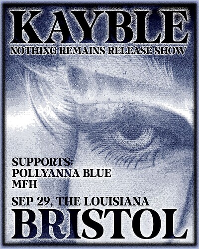 KAYBLE With Pollyanna Blue and Molly Fletcher Hebden at The Louisiana