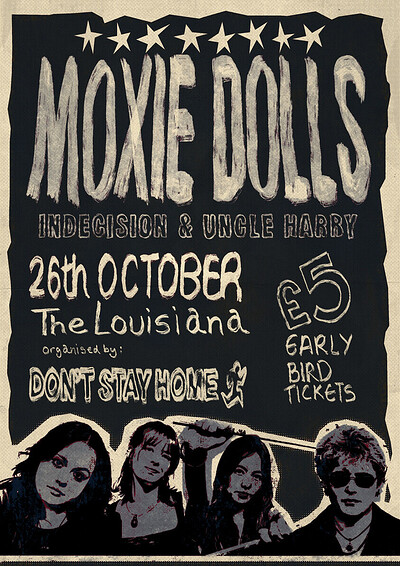 Moxie Dolls Headline Show at The Louisiana