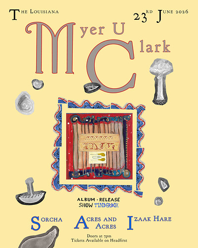 Myer U Clark - Tinderbox Album Release at The Louisiana