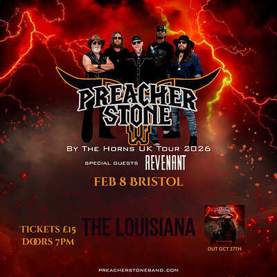 Preacher Stone + Special Guests Revenant at The Louisiana