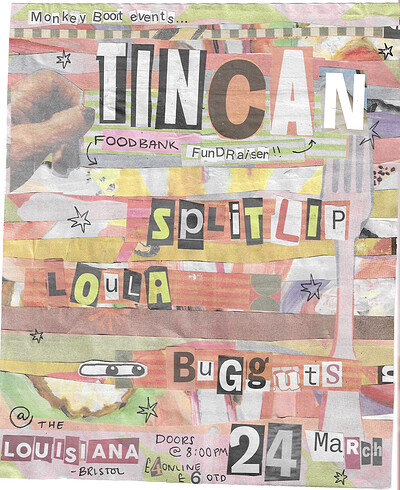 TIN CAN - Foodbank Fundraiser at The Louisiana