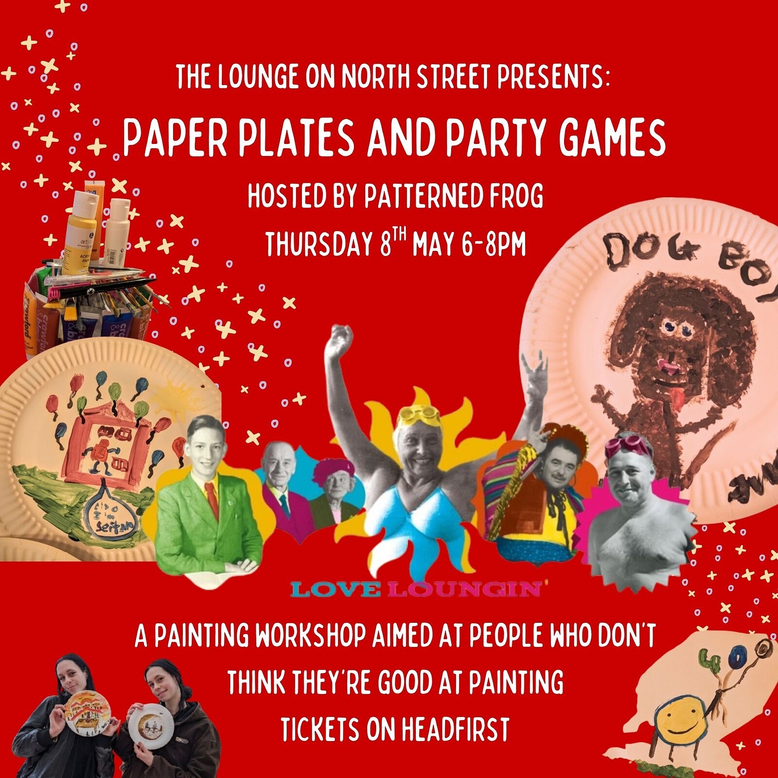 Paper Plates and Party Games at The Lounge on North Street