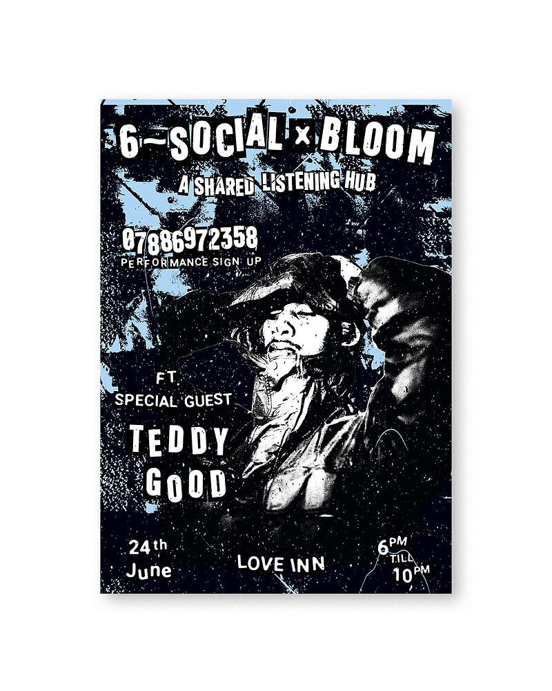 6~SOCIAL X BLOOM MAG W/ TEDDY GOOD at The Love Inn