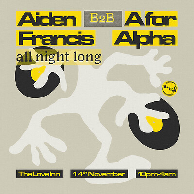 Alphas Trip w/ A for Alpha + Aiden francis at The Love Inn