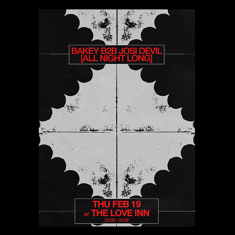 Bakey B2B Josi Devil at The Love Inn