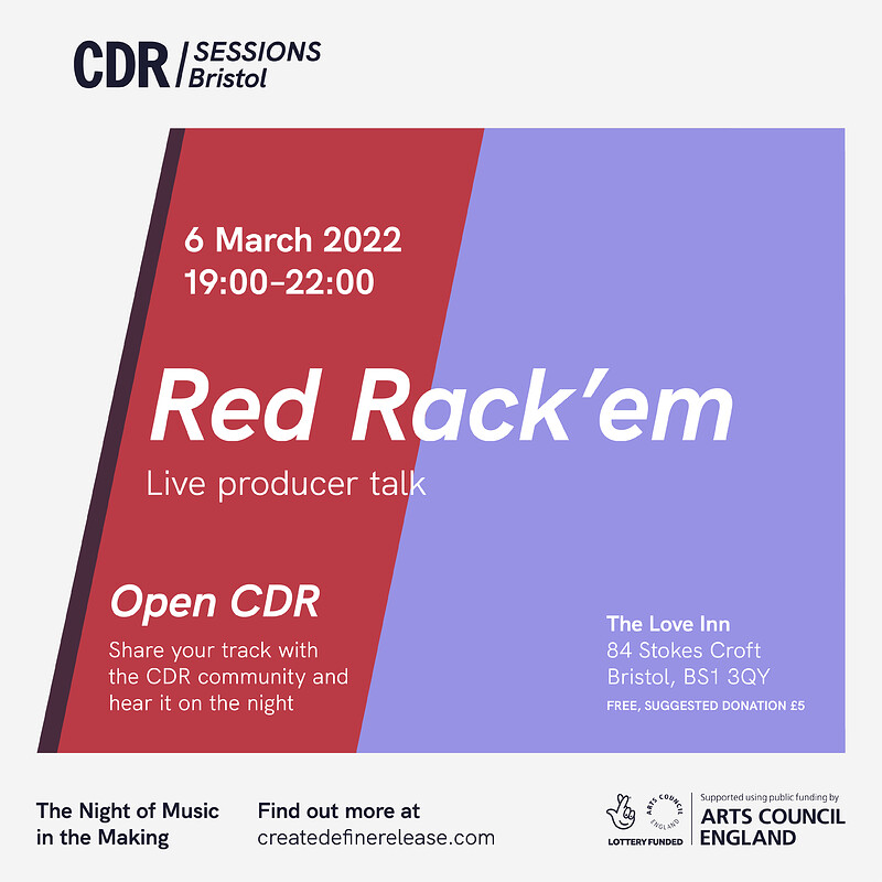 CDR Bristol with Red Rack'em at The Love Inn
