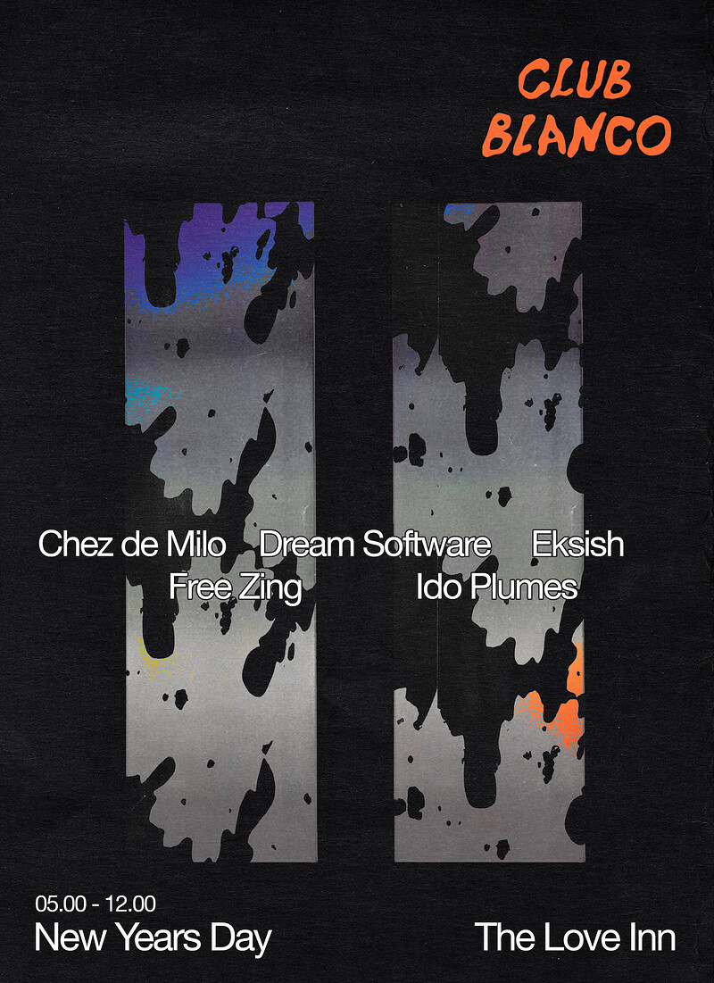 Club Blanco New Year's Day at The Love Inn