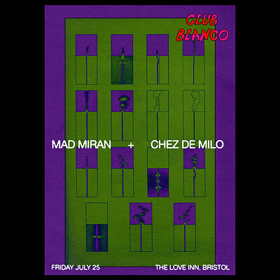 Club Blanco w/ mad miran + Chez de Milo at The Love Inn
