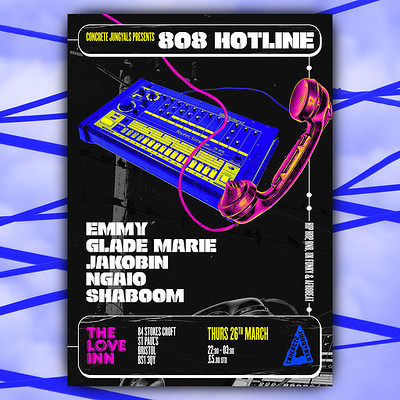 Concrete Jungyals Presents: 808 Hotline at The Love Inn