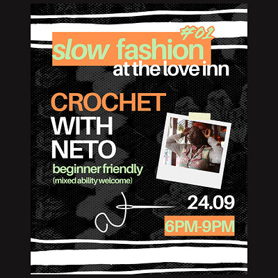Crochet with Neto at The Love Inn