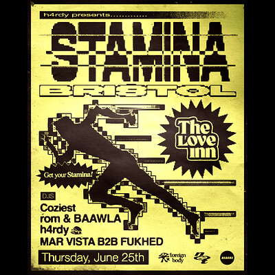 H4rdy presents: STAMINA SEOUL at The Love Inn